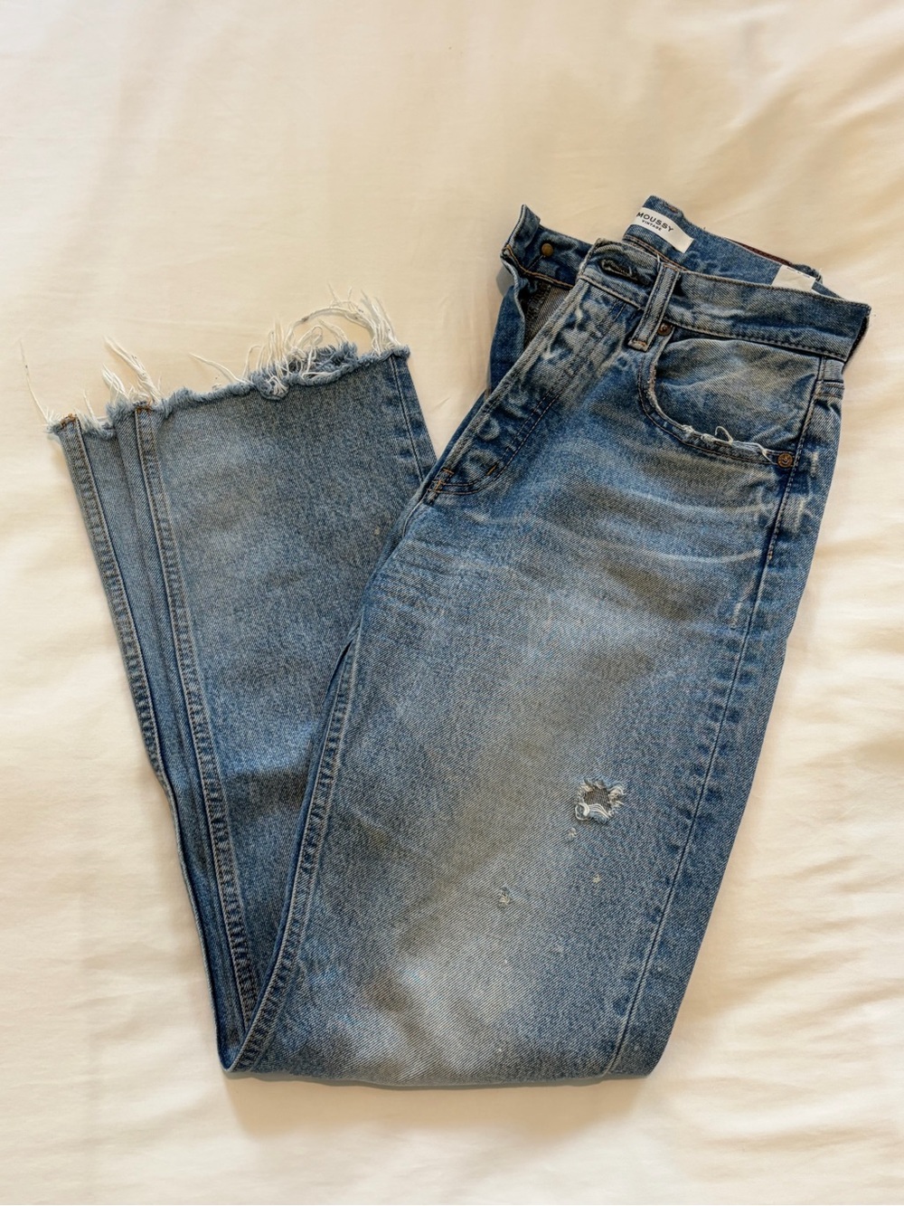 Women’s Straight Leg Light Blue Jeans
